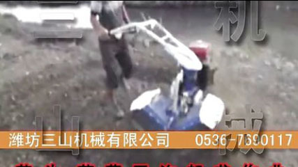 芋頭、草莓開溝起壟作業(yè) 